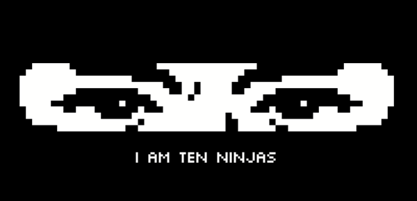 i am ten ninjas shirt