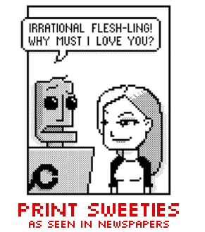 print sweeties: as seen in newspapers