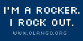 i'm a rocker, i rock out 120x60 banner