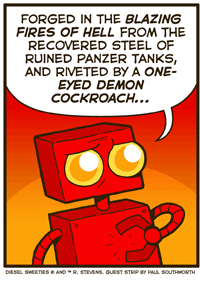 red robot by paul southworth