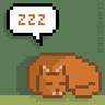 sleeping roger the cat icon