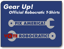 Buy Robocratic T-shirts