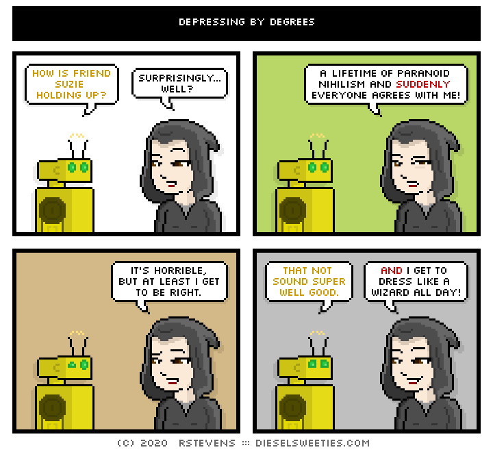 this is a diesel sweeties comic strip