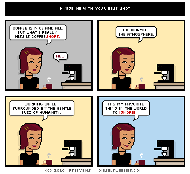 this is a diesel sweeties comic strip