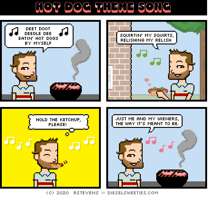 this is a diesel sweeties comic strip