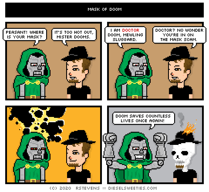this is a diesel sweeties comic strip