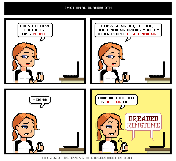 this is a diesel sweeties comic strip