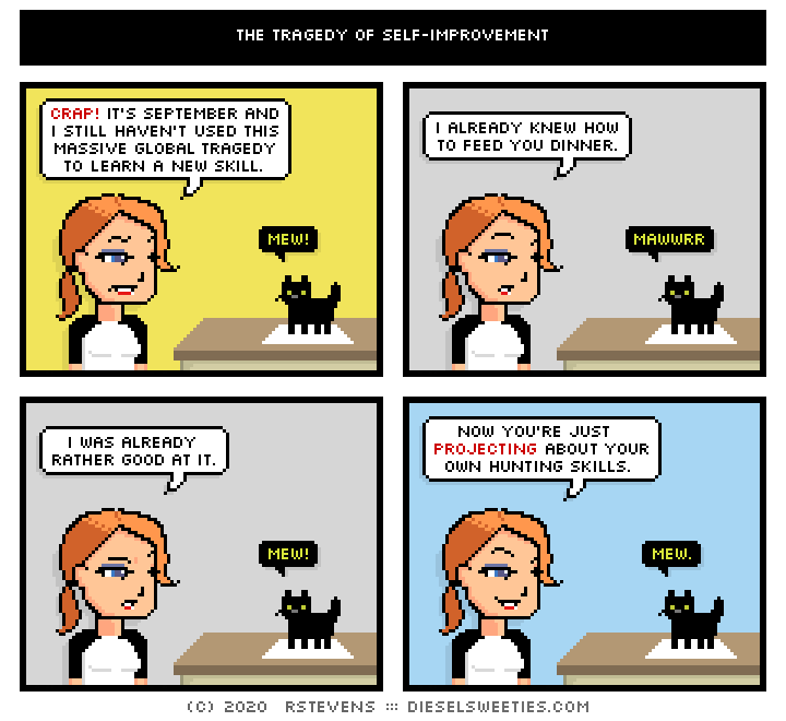 this is a diesel sweeties comic strip