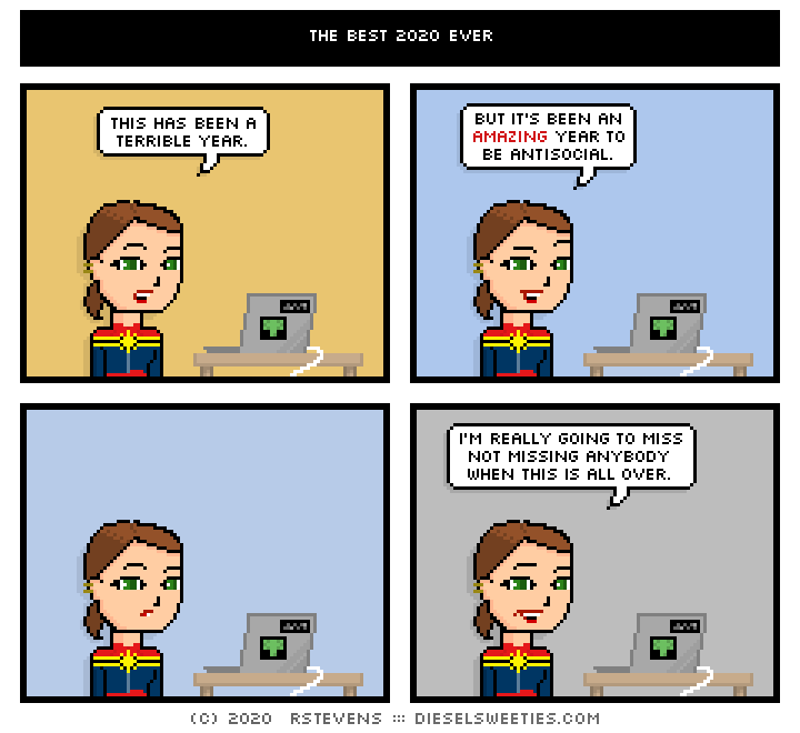 this is a diesel sweeties comic strip