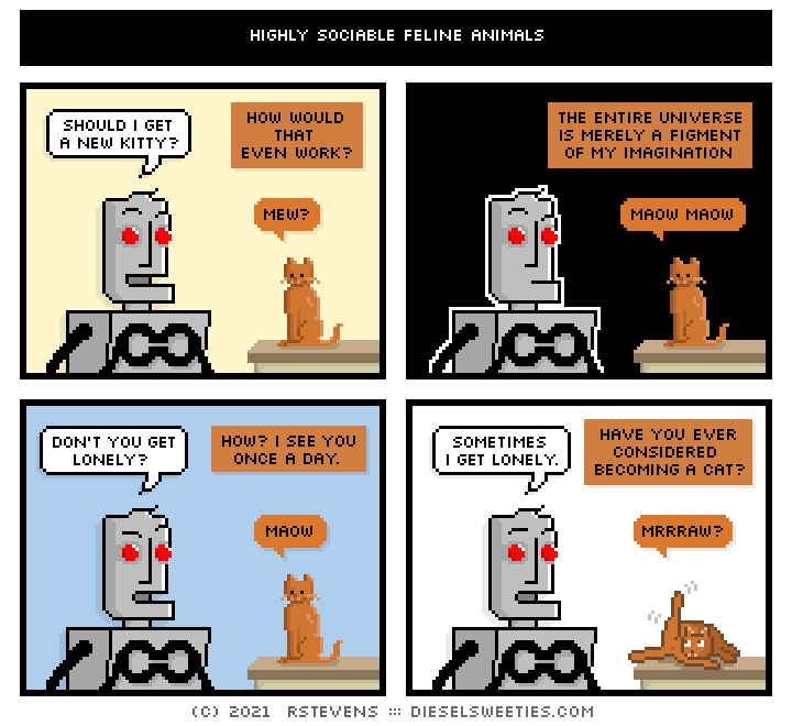 this is a diesel sweeties comic strip