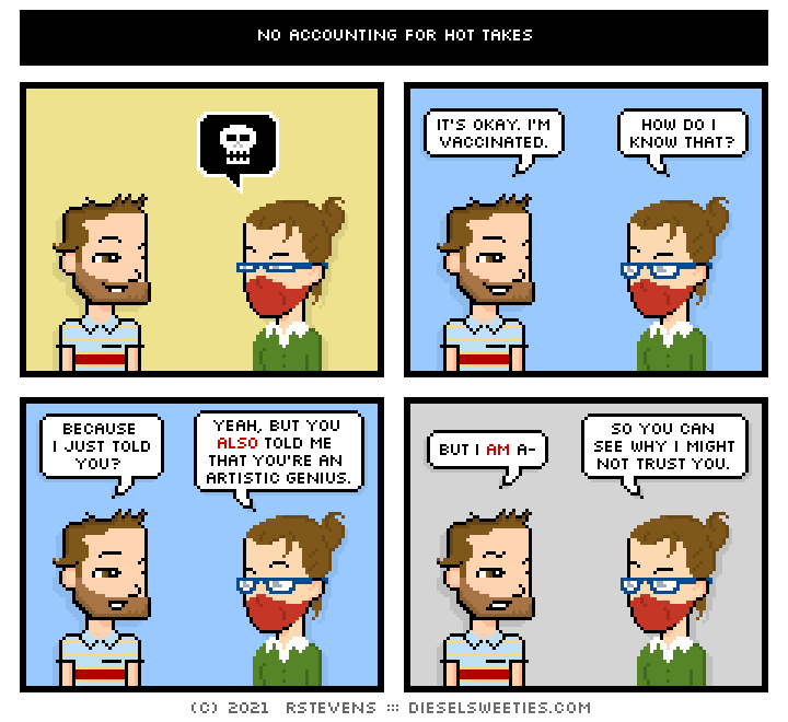this is a diesel sweeties comic strip