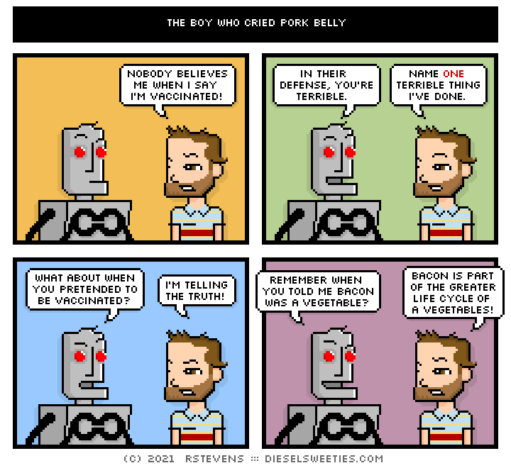 this is a diesel sweeties comic strip