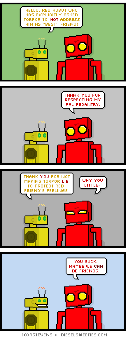 needs dialogue