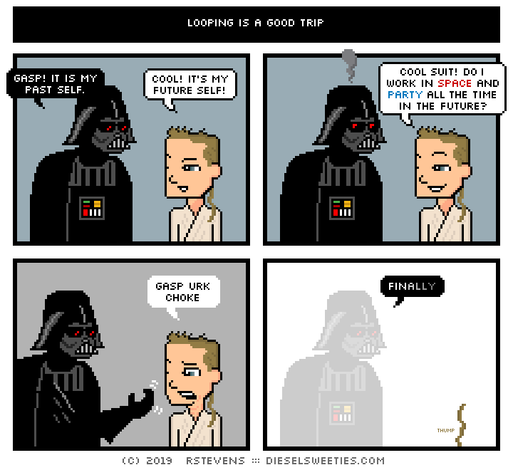 this is a diesel sweeties comic strip