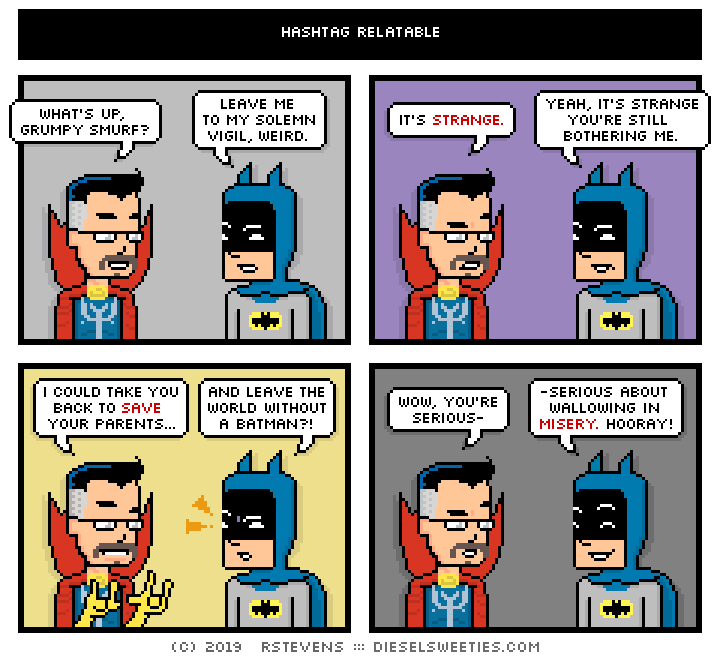 this is a diesel sweeties comic strip