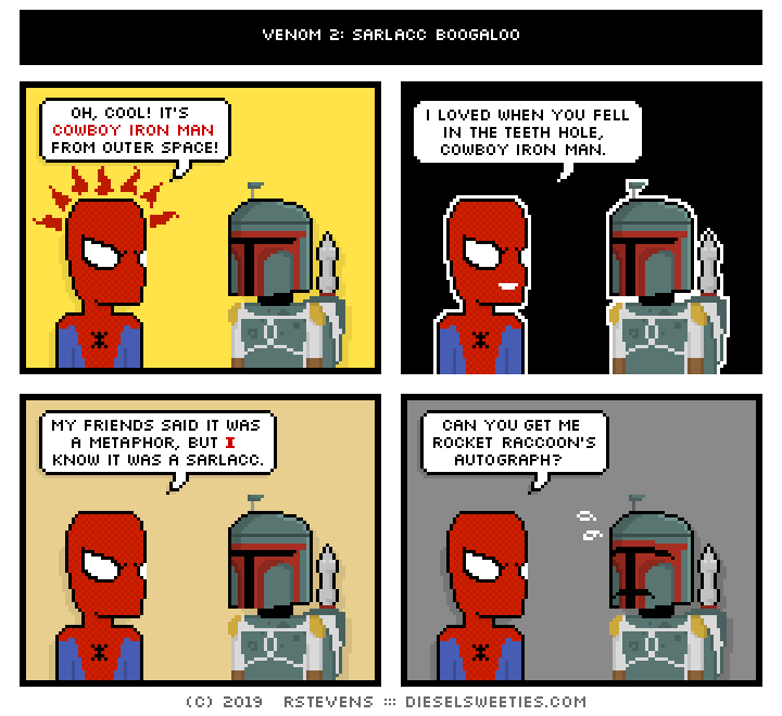 this is a diesel sweeties comic strip