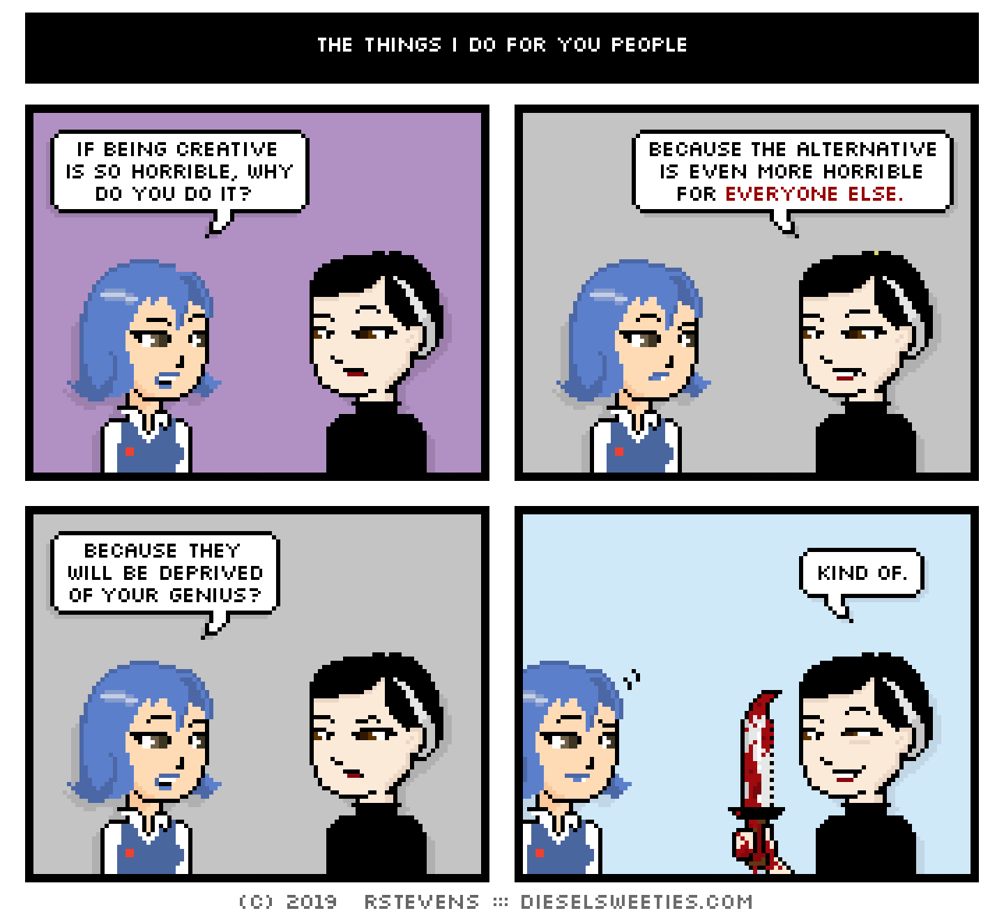 needs dialogue