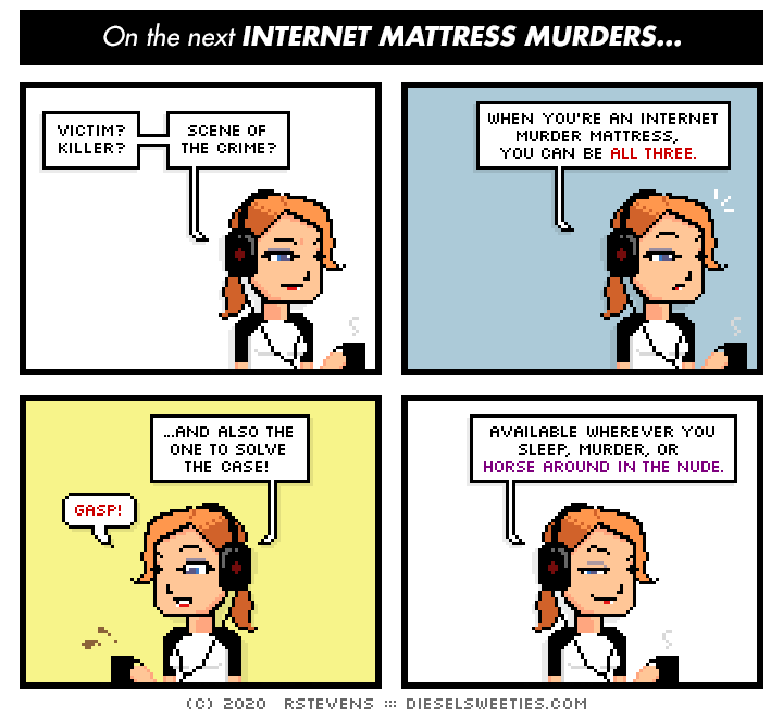this is a diesel sweeties comic strip