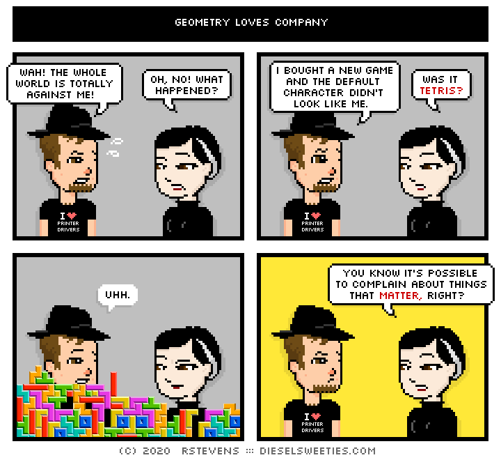 this is a diesel sweeties comic strip