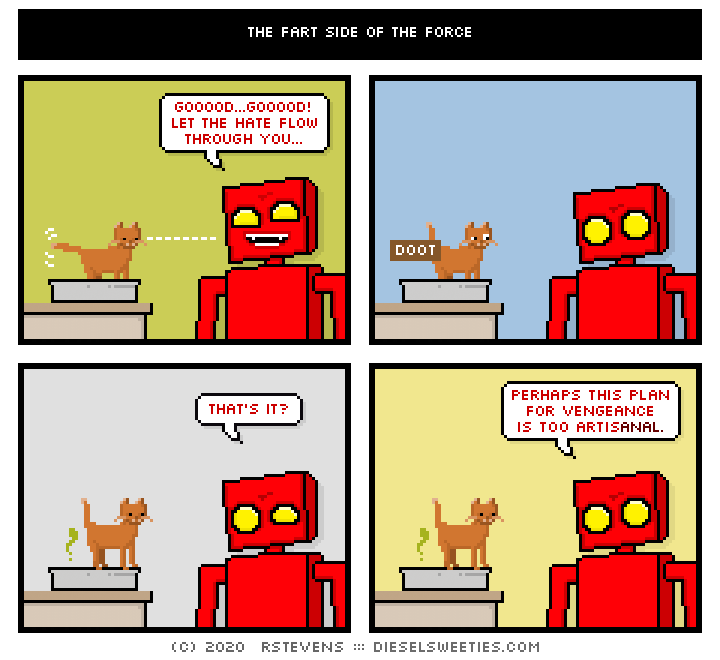 this is a diesel sweeties comic strip