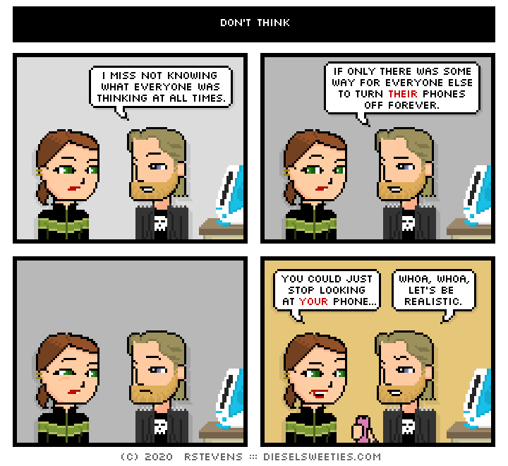 this is a diesel sweeties comic strip