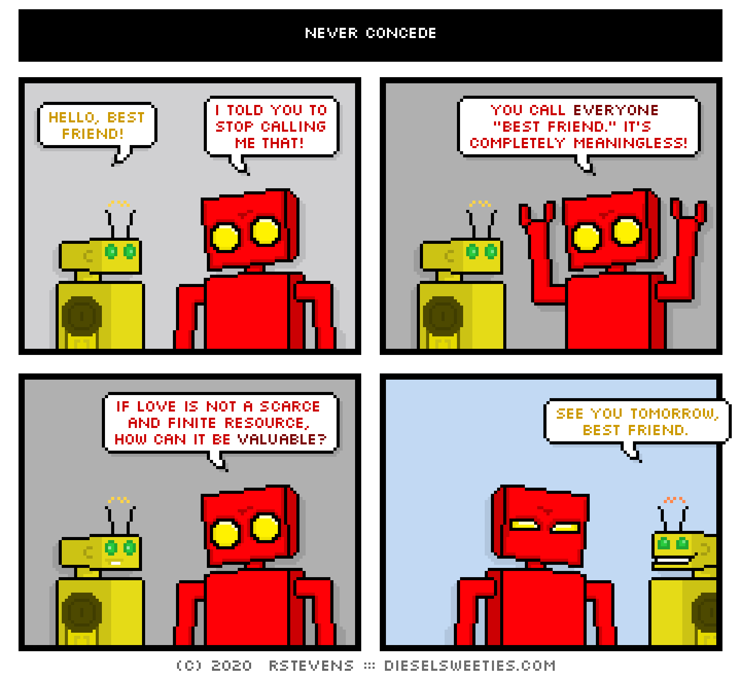 needs dialogue