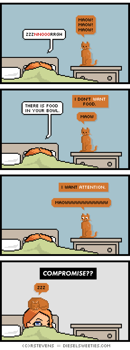 needs dialogue