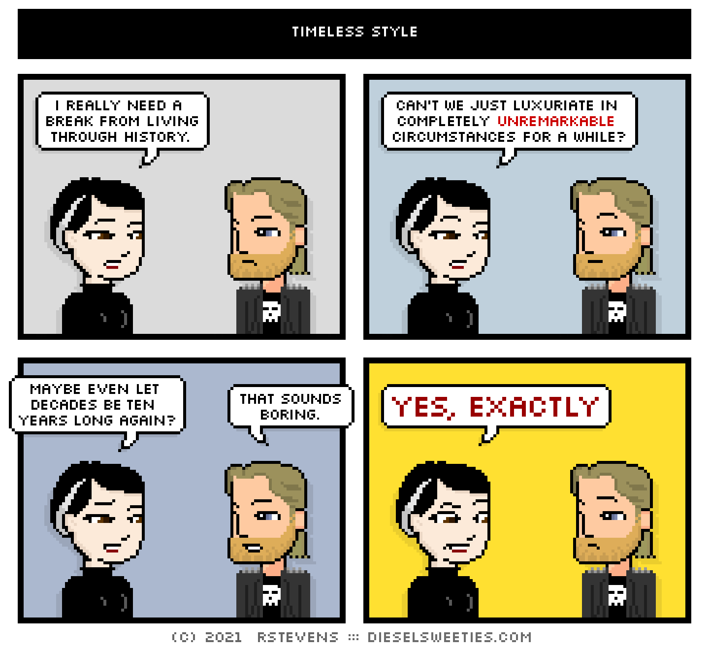 needs dialogue